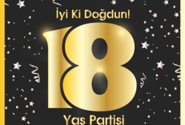 18 Yaş Doğum Günü Konsepti